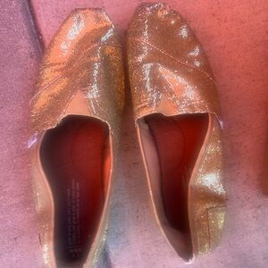 Gold Glitter Women's Shoes